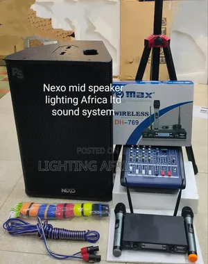 Portable 4 Channels Complete Sound System