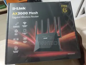 D-Link Ax3000 Dual Band Gigabit Wi-Fi 6 Router