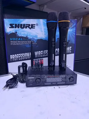 Shure Vocal Klv3 Wireless Professional Microphone ,Dual-Ch
