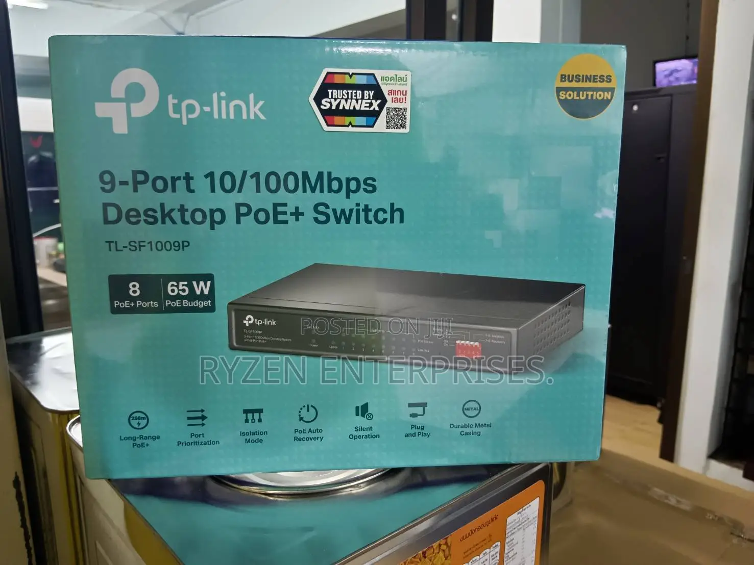 Tp-link Sf1009p 9 Port Poe Switch