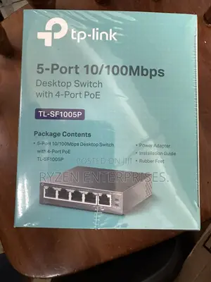 Tp-link Sf1005p 5 Port Poe Switch