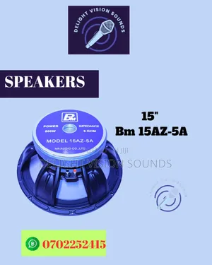 15 Inches Midrange Speakers