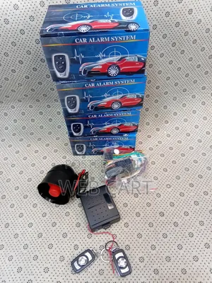 Car Alarm With Cutout- Brand New