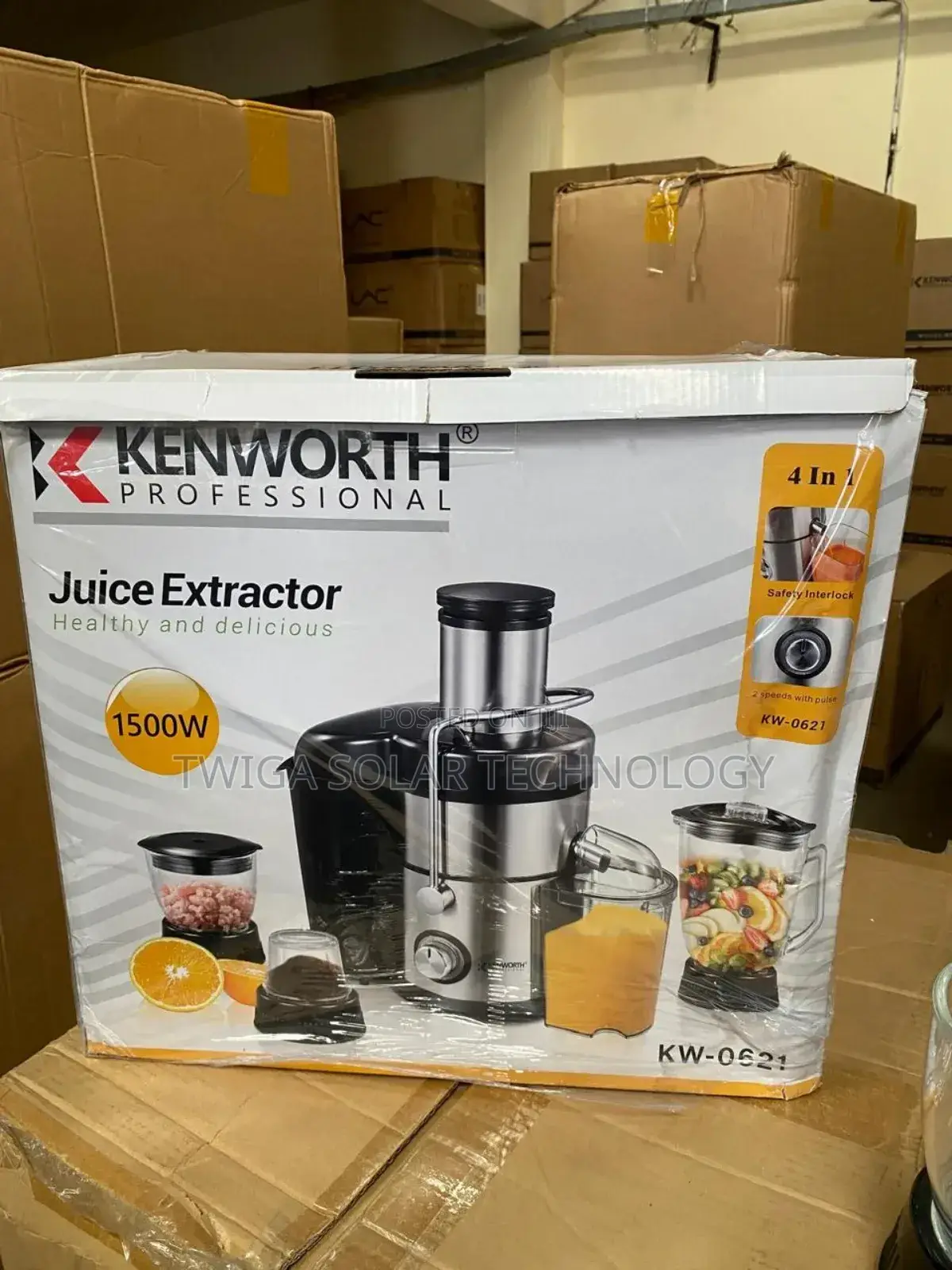 4 in 1 Juicer and Blender in One Pack
