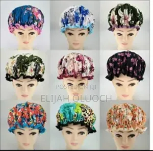Fancy Satin Shower Cap
