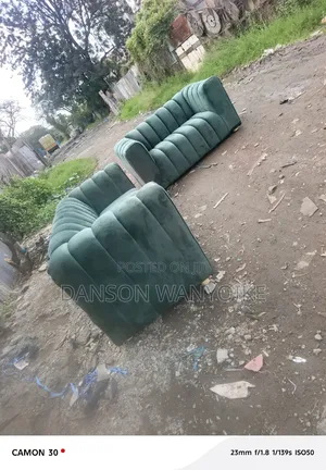 5 Seater Kenple Green Sofa on Sale