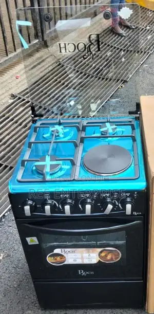 Durable 50*55 3+1 Standing Cooker With Electric Oven