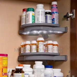 Rotating Corner Shelf 360 Degree/Wall - Mounted Corner Shelf