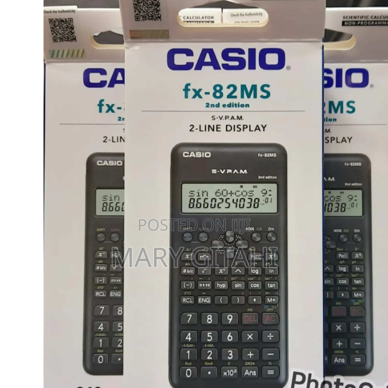 Black Scientific Calculator