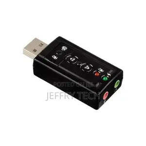 7.1 Ch Usb Sound Card - Sound Adapter
