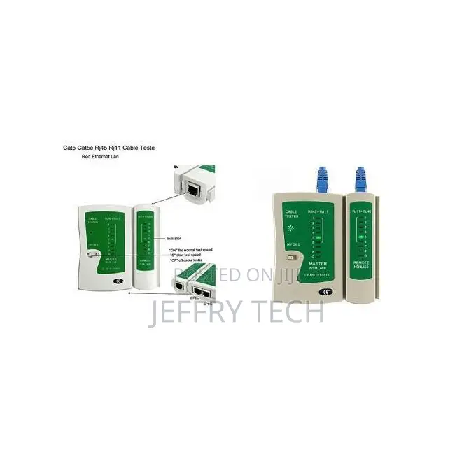 Network Cable Tester for Lan Rj45 Rj11 Rj12 Cat 5 Ethernet