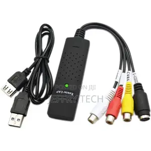 Easycap Video and Audio Cap Tv,Usb 2.0 Video Capture Adapter