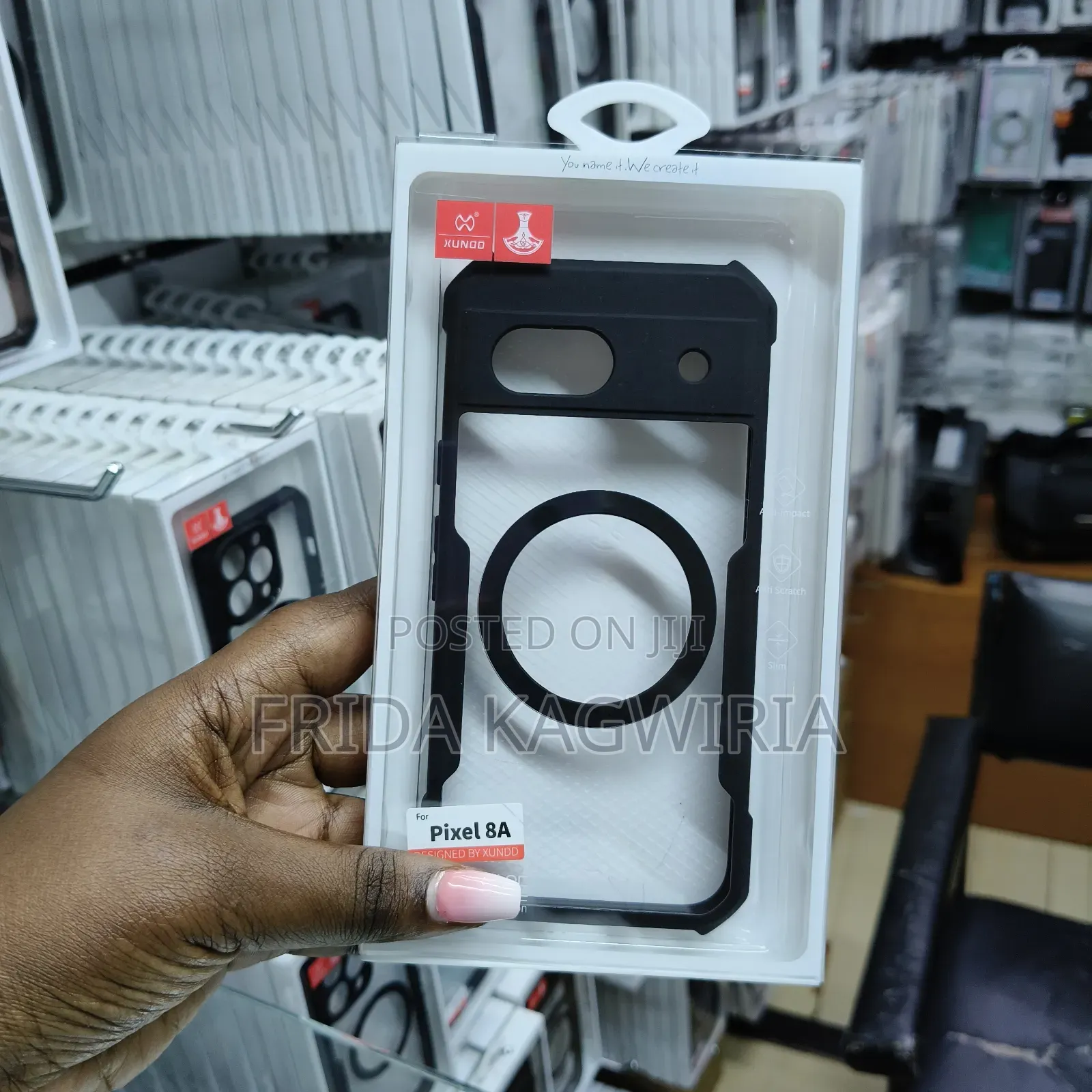 Google Pixel 8a Xundd Shockproof Clear Back Cover