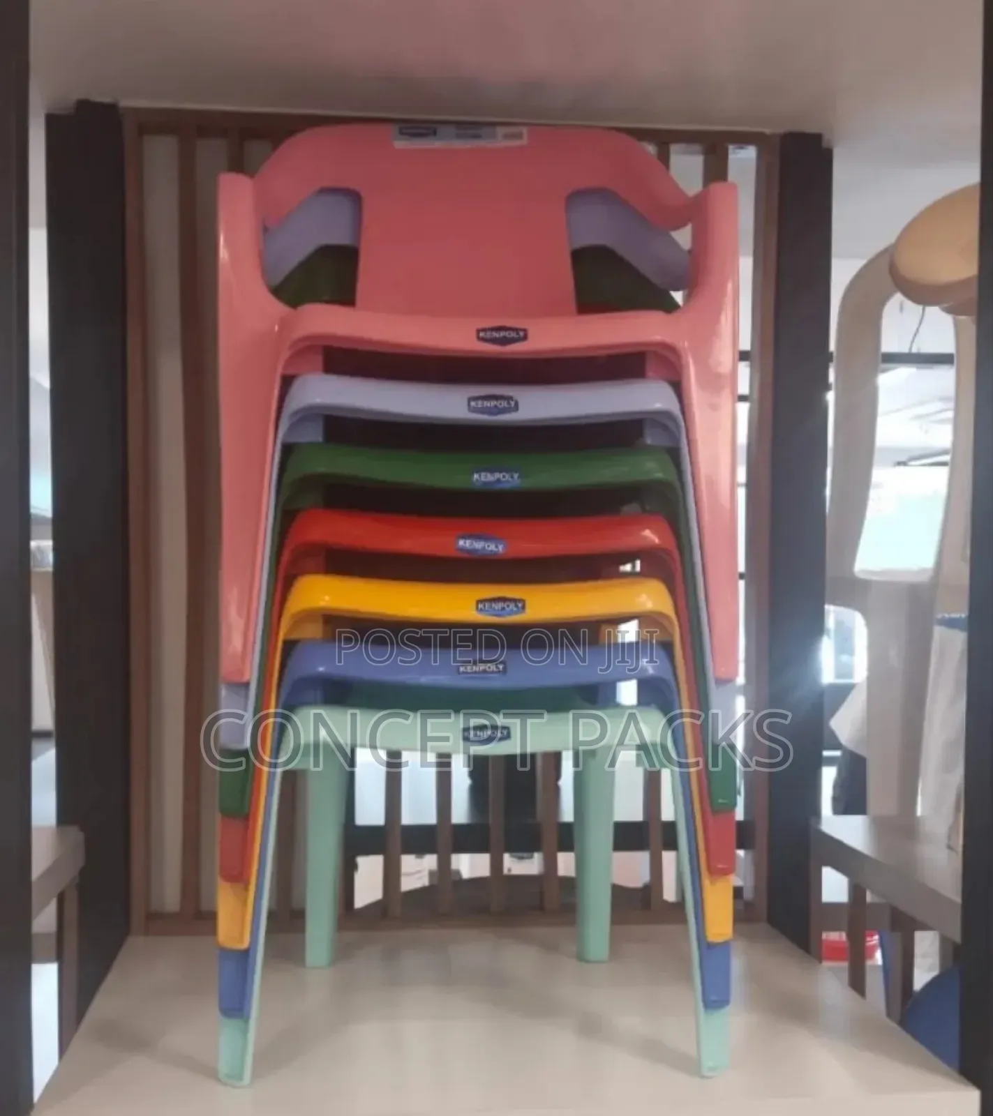 Plastic Children Chairs.