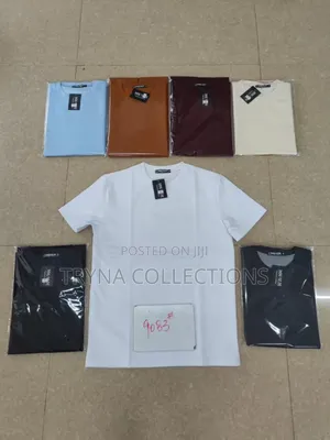 Round Neck and Chinese Collar Tshirts