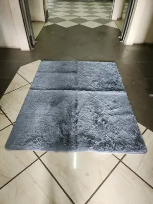 Grey Fluffy Carpet 5*8