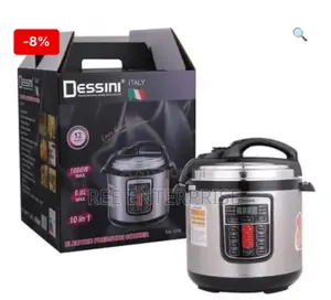 Large Capacity 6 Litre Dessini Electric Pressure Cooker