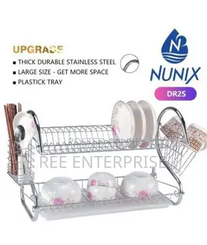 Best 2 Tier Kitchen Stainless Utensils Storage/Dish Rack