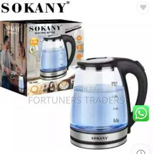 Electric Glass Kettle Sokany