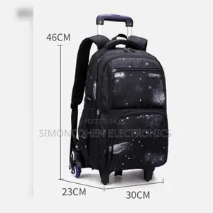 Rolling Trolley School Bag