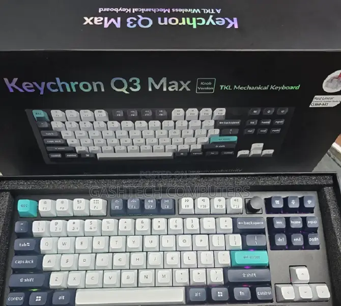 Keychron Q3 Max Gaming Full Metal Keyboard