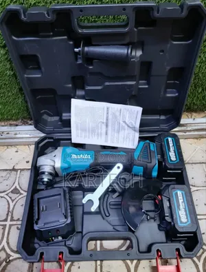 Makita Cordless Angle Grinder With 2 Batteries