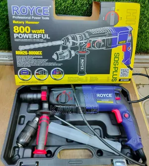Royce Rotary Hammer Drill
Double Chuck
800 Watts