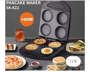 Compact Efficient 4slot Electric Moffer/Pancake Maker