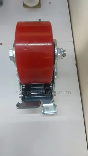 4-Inch Industrial Caster Wheel With a Brake.