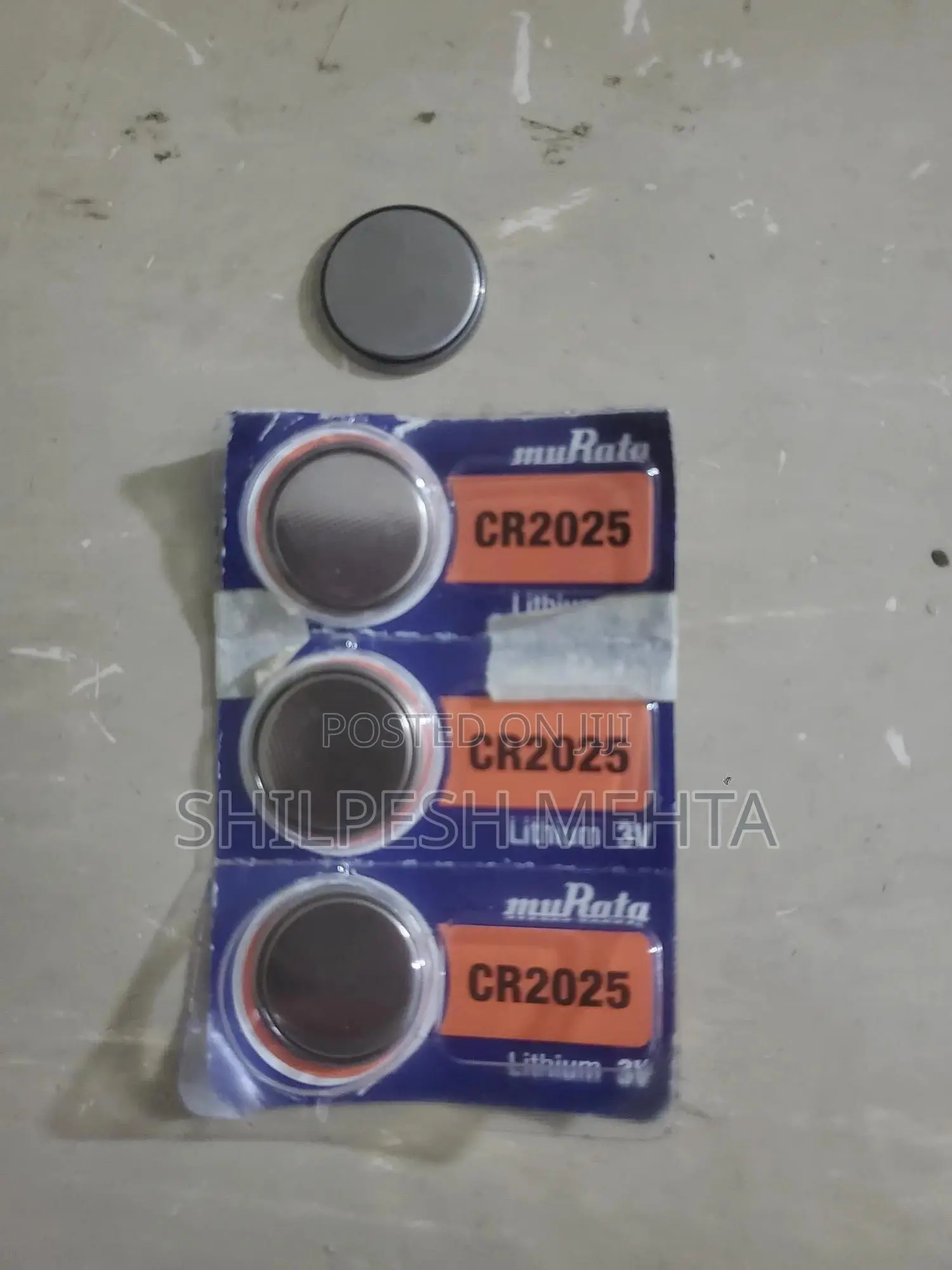 Cr 2025 Batteries (5pcs)