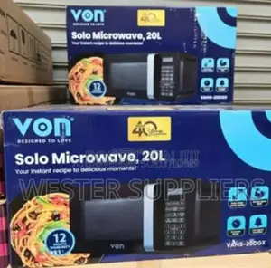 Von Digital 20 Litres Microwave