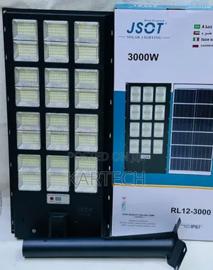 Jsot Rl12-3000 Solar Led Street Light 3000w