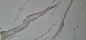 Gold White Kitchen Top