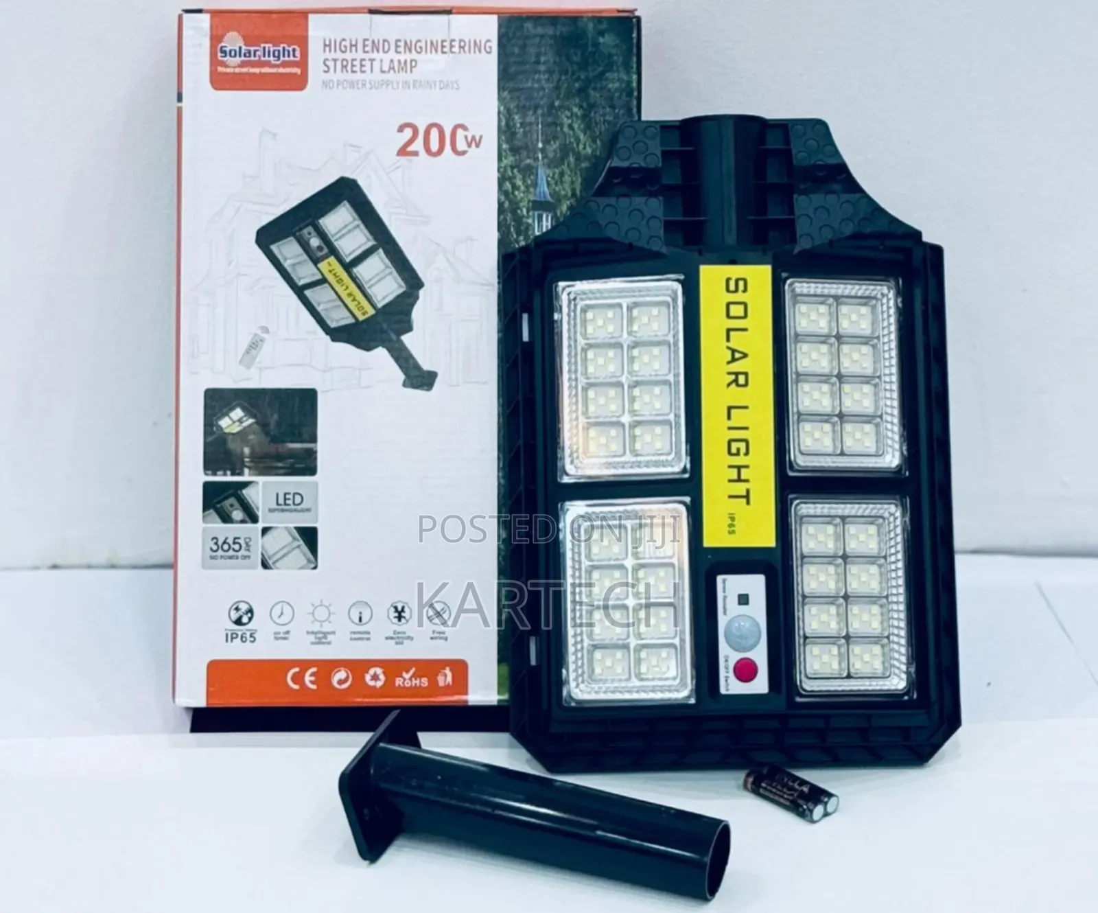 Jsot High End Engineering 200w Solar Street Lamp