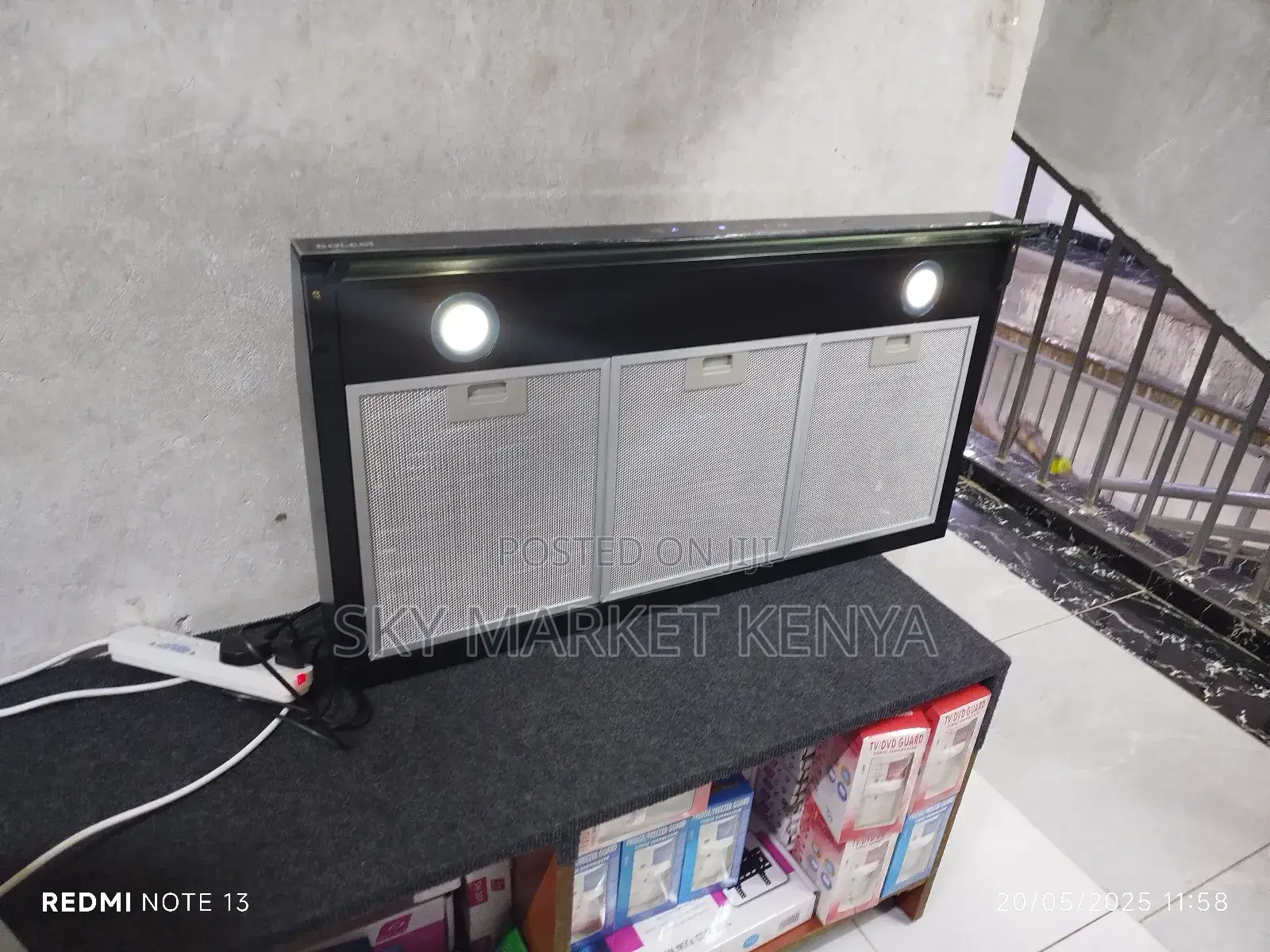 Bolesi Kitchen Hood 90cm Undercabinet