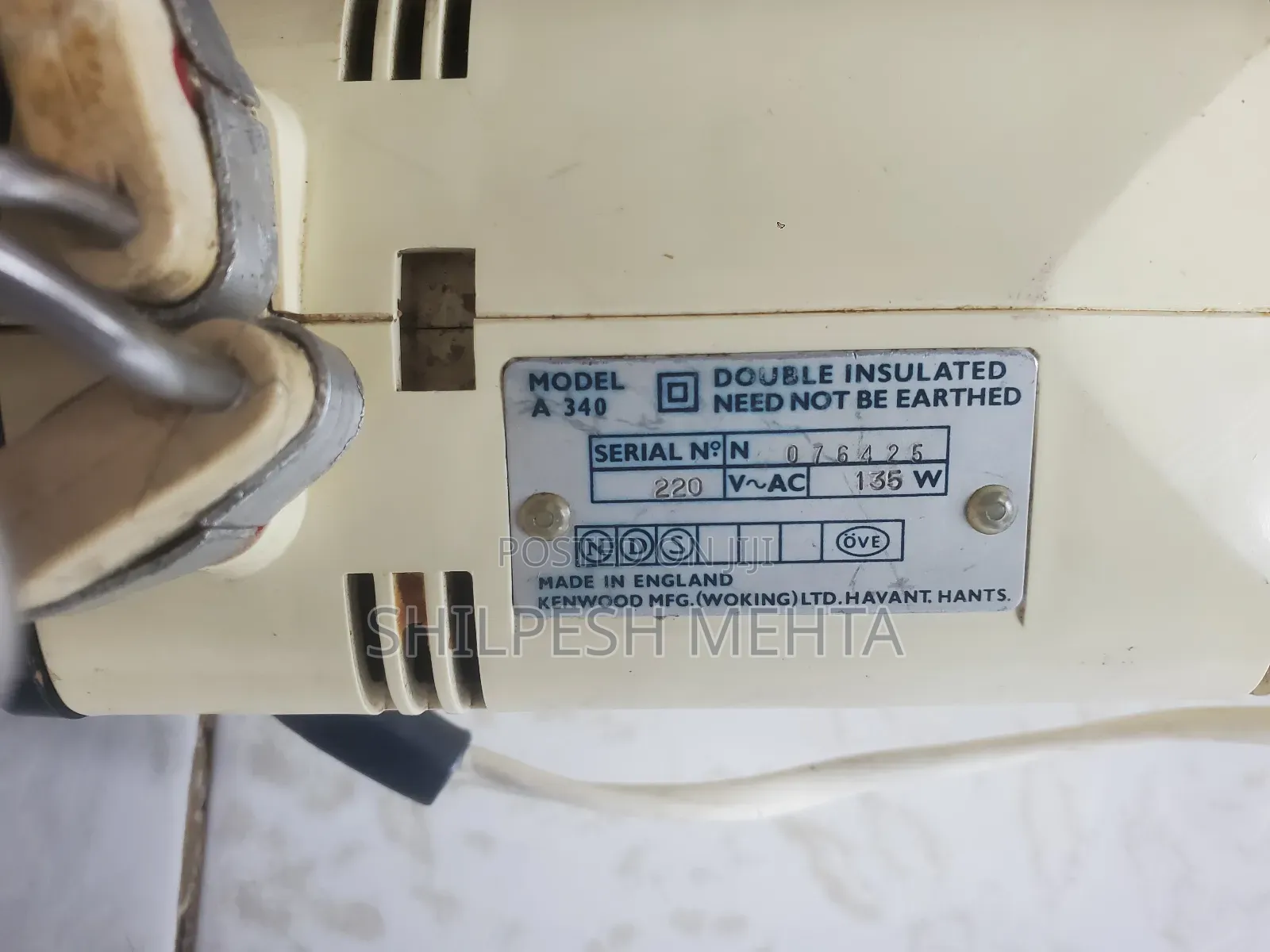 Mixer for Curd (Made in England) Used