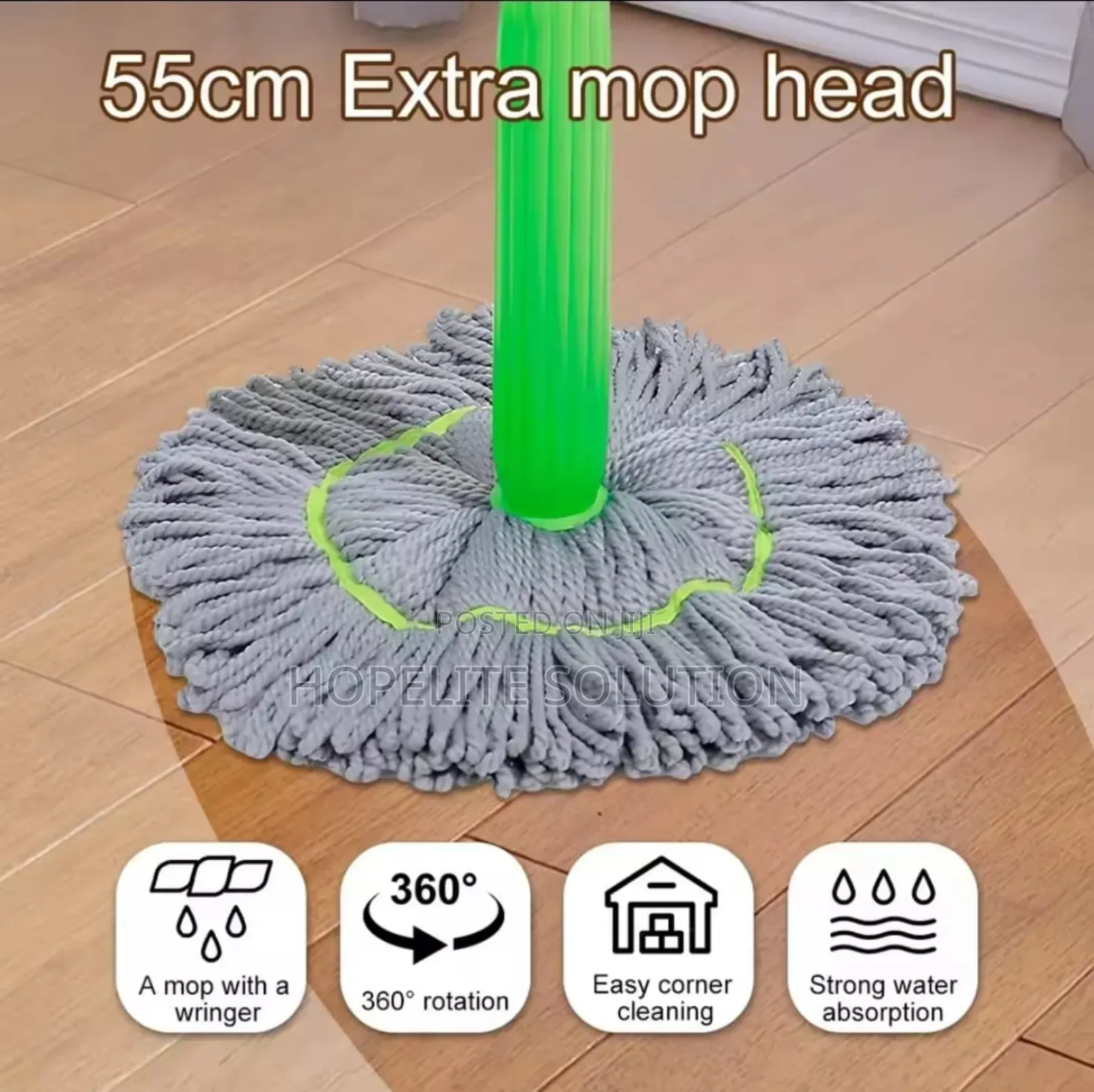 Wringing Bamboo Twist Mop