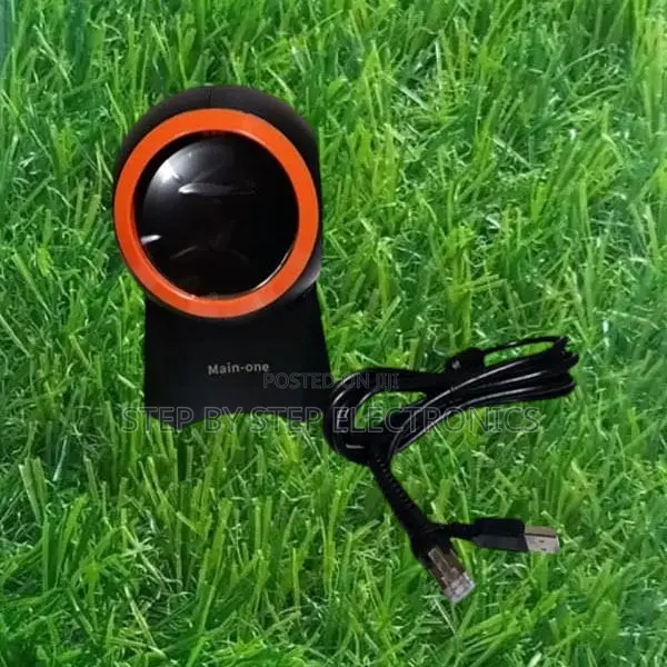 Plug and Play 2d Desktop Round Table Mount Barcode Scanner