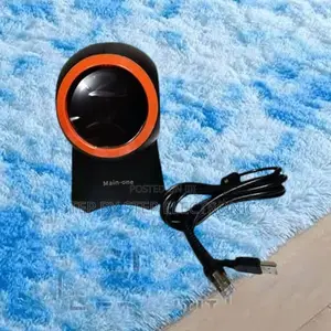 Warehouses 1d/2d Desktop Round Table Mount Barcode Scanner