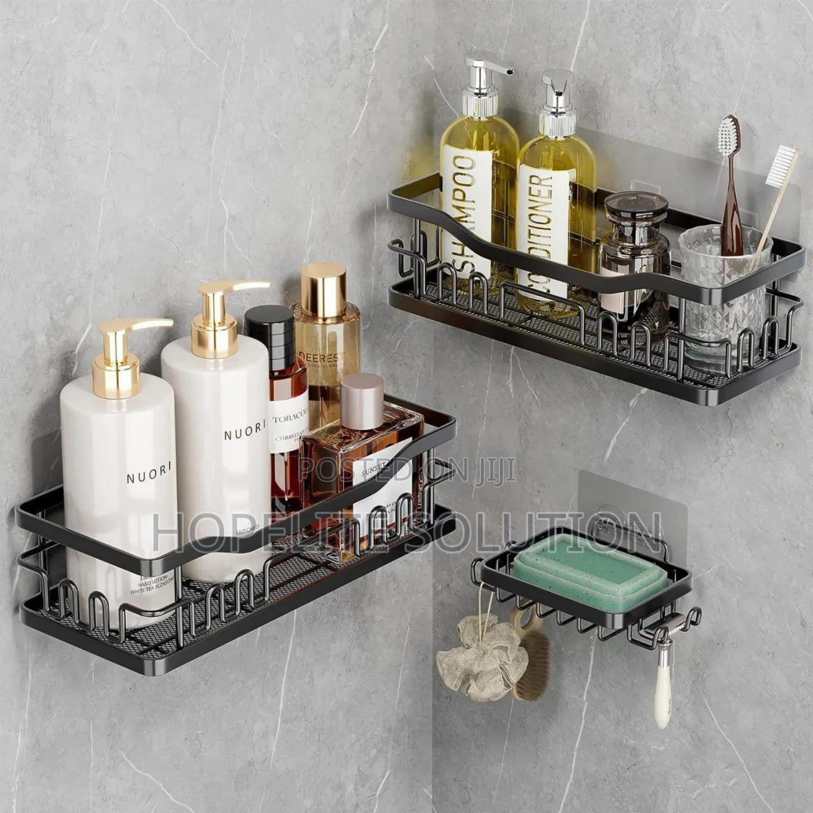 3 PCS Bathroom Organizer