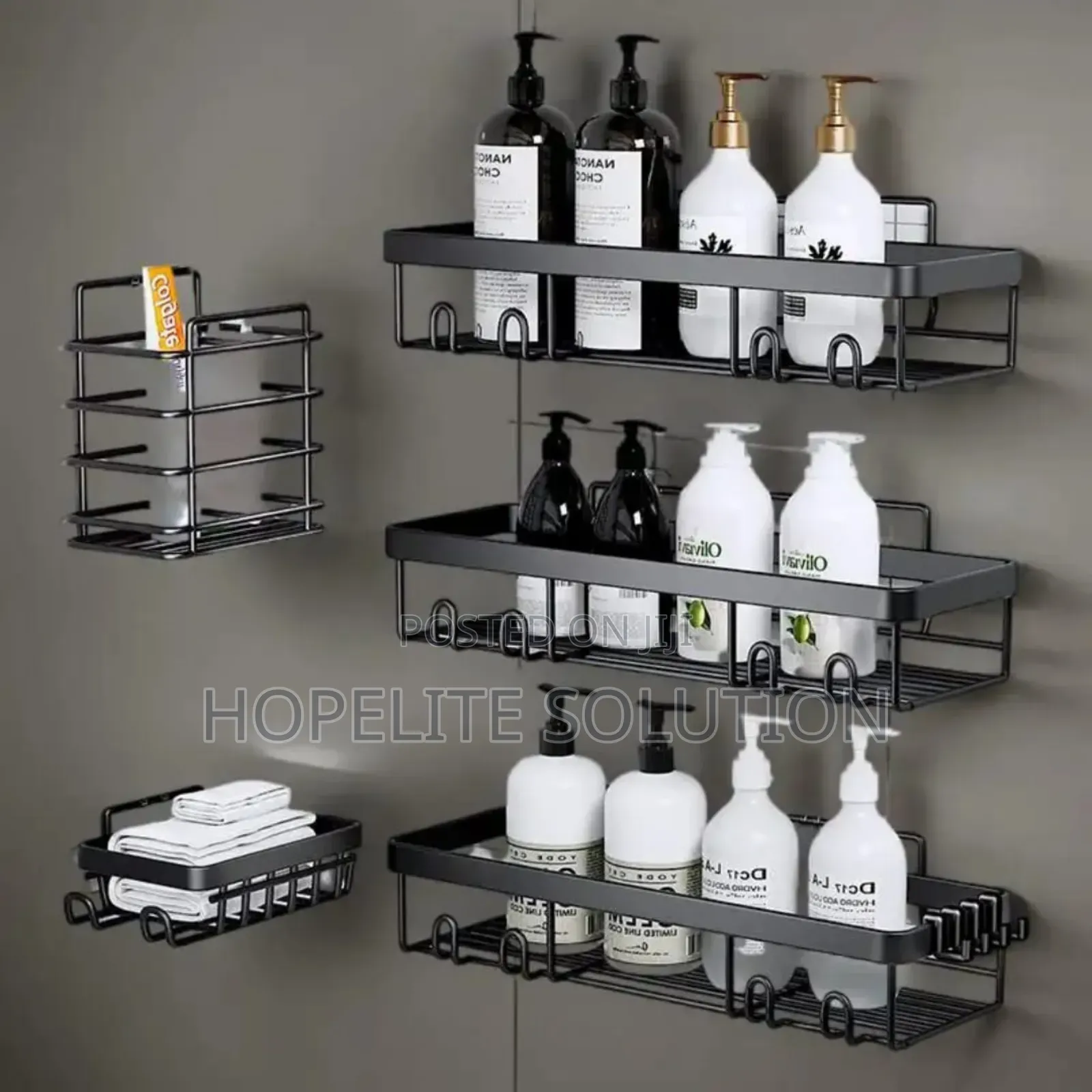 5 PCS Bathroom Organizer