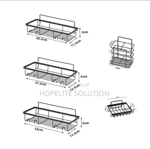 5 PCS Bathroom Organizer
