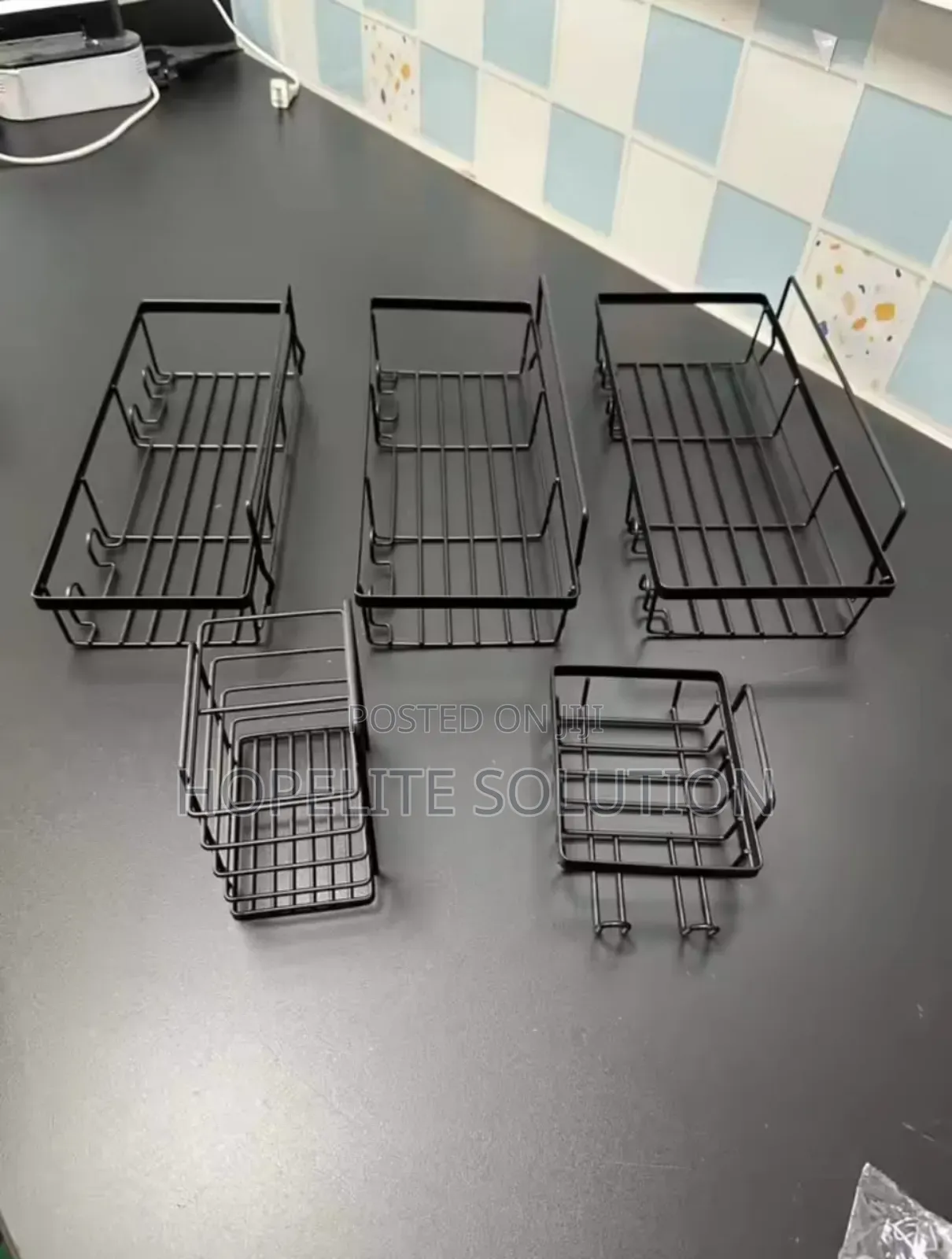 5 PCS Bathroom Organizer
