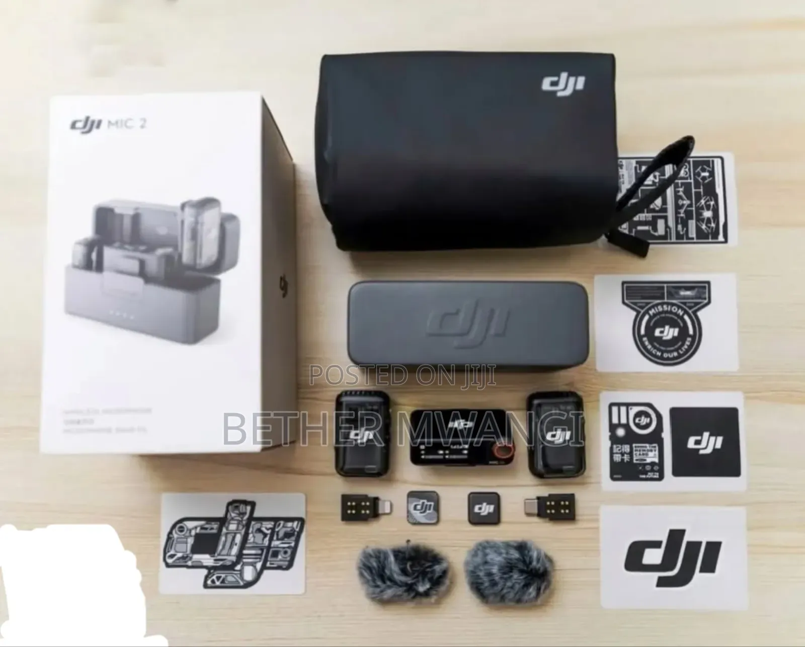 Dji Mic2-2 Person Compact Digital Wireless Microphone System