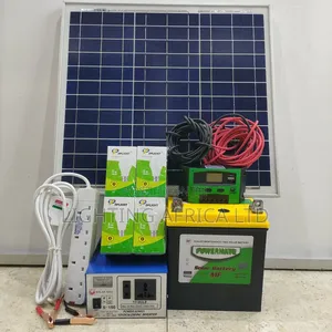 60w Lighting Africa Home Kit + 40 Ah Mf Solar Battery