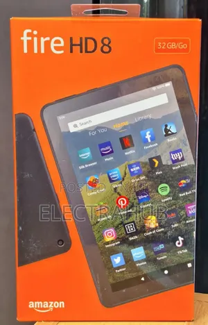 New Amazon Fire HD 8 (2022) 32 GB Black