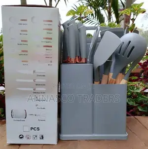 19pc Executive Silicone Spoons