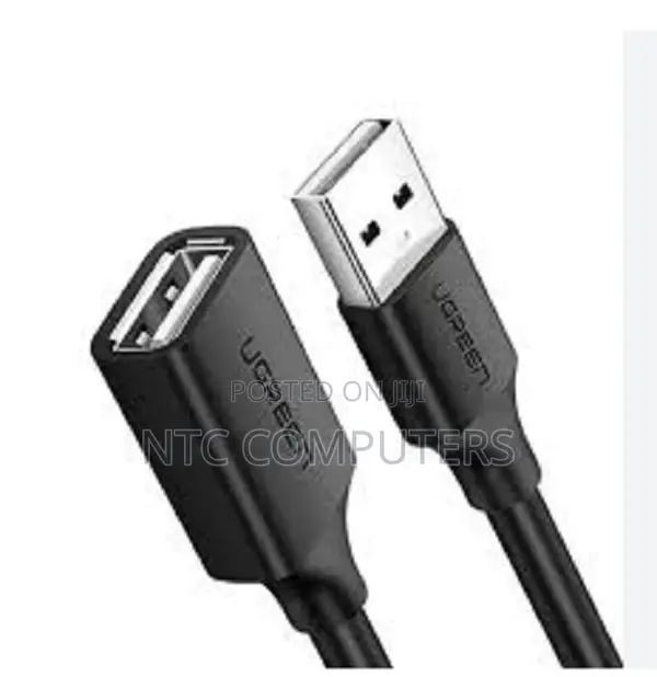 Ugreen Usb 2.0 a Male to a Female Cable 5m (Black)