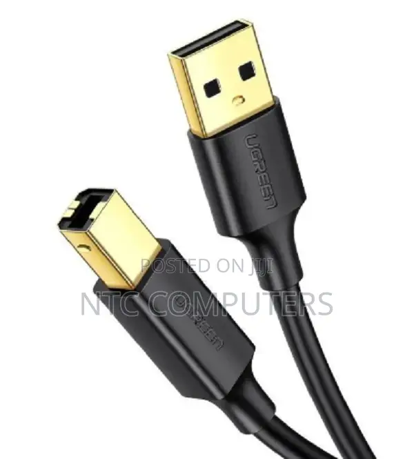 Ugreen Usb 2.0 Am to Bm Print Cable 3m (Black)