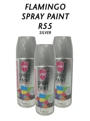 3pc Silver Spray Paint